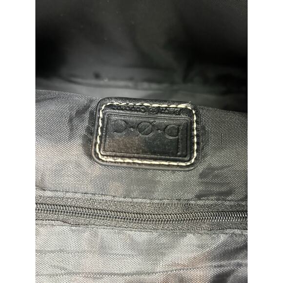 BOC Born Concepts Adjustable Crossbody Purse Black Faux Leather Zip Closure - Picture 8 of 16